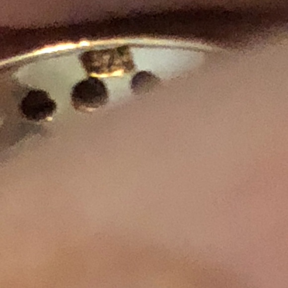 Gold Over Sterling Halo Ring- 747 $30 or $25 w/offer - Picture 3 of 3